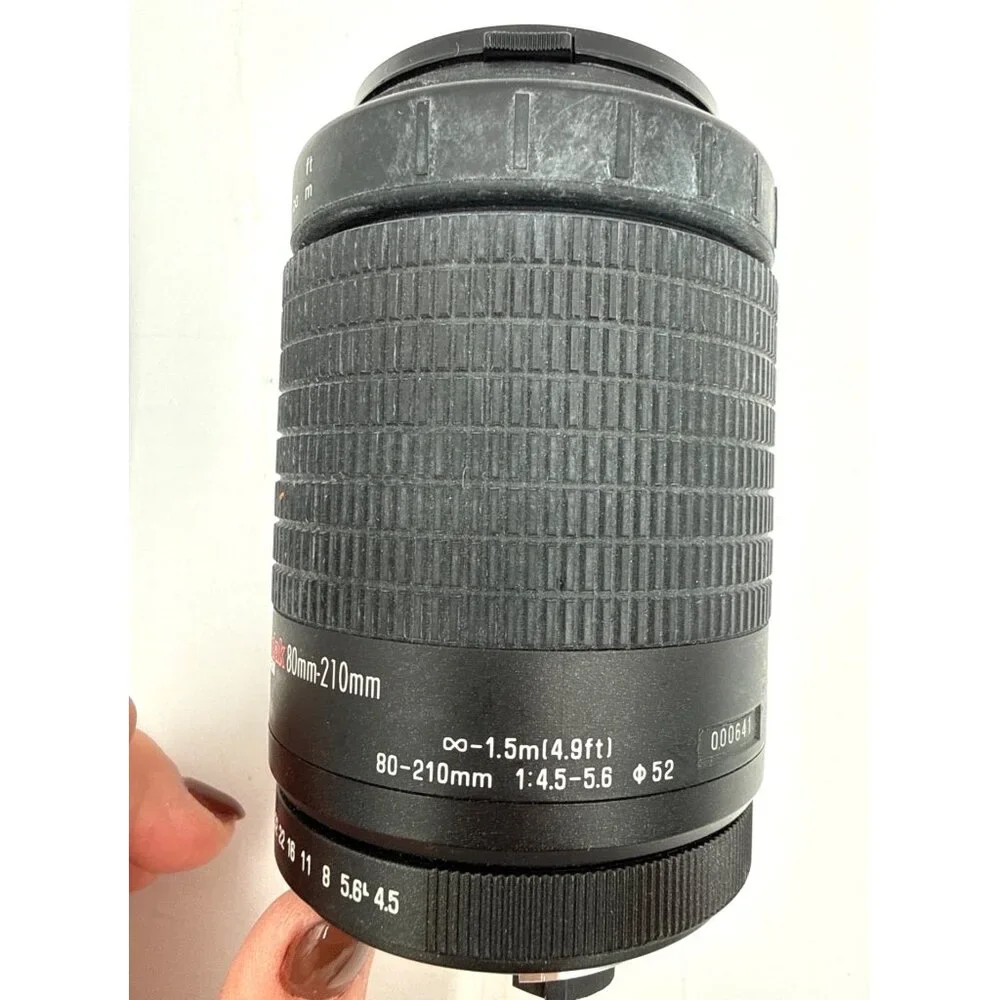 Kodak Gear 80-210mm F=4.5-5.6 Lens with Hood
